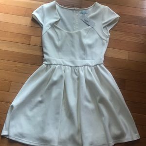 NWT Francescas cream dress